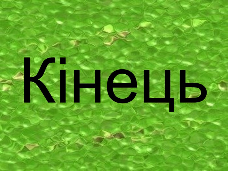 Кiнець